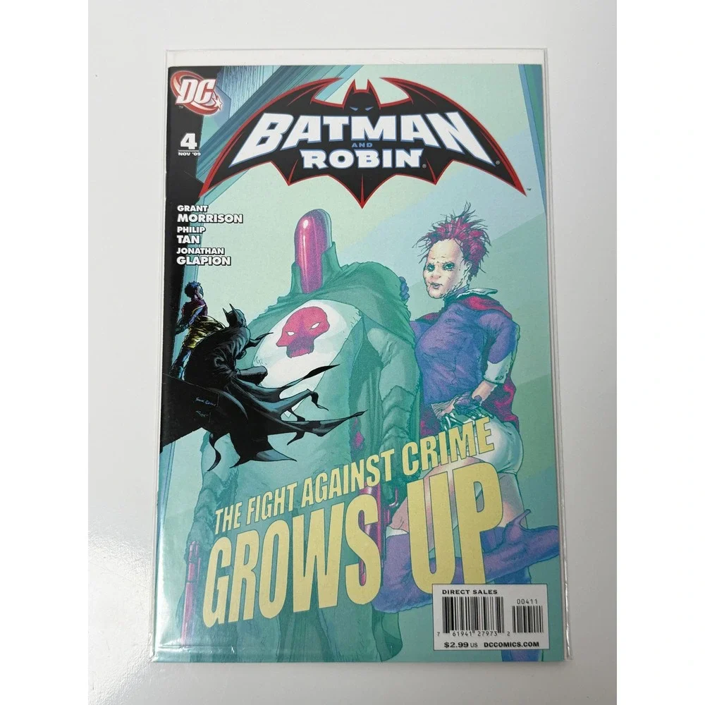 DC Comics‎ Batman and Robin #4 Nov 2009 Grant Morrison Revenge of the Red Hood